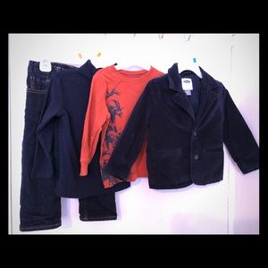 4 Pieces Ensemble For Boy 2T